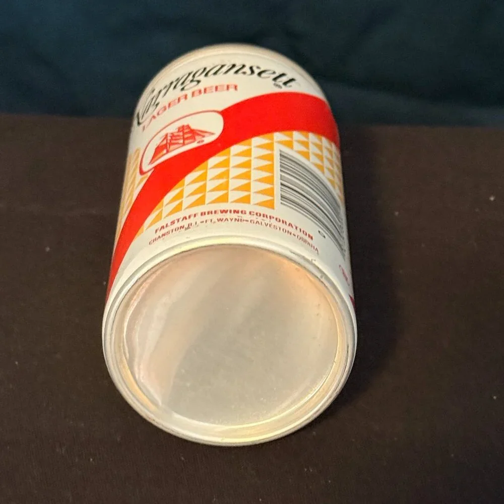 Narragansett Lager vintage beer can